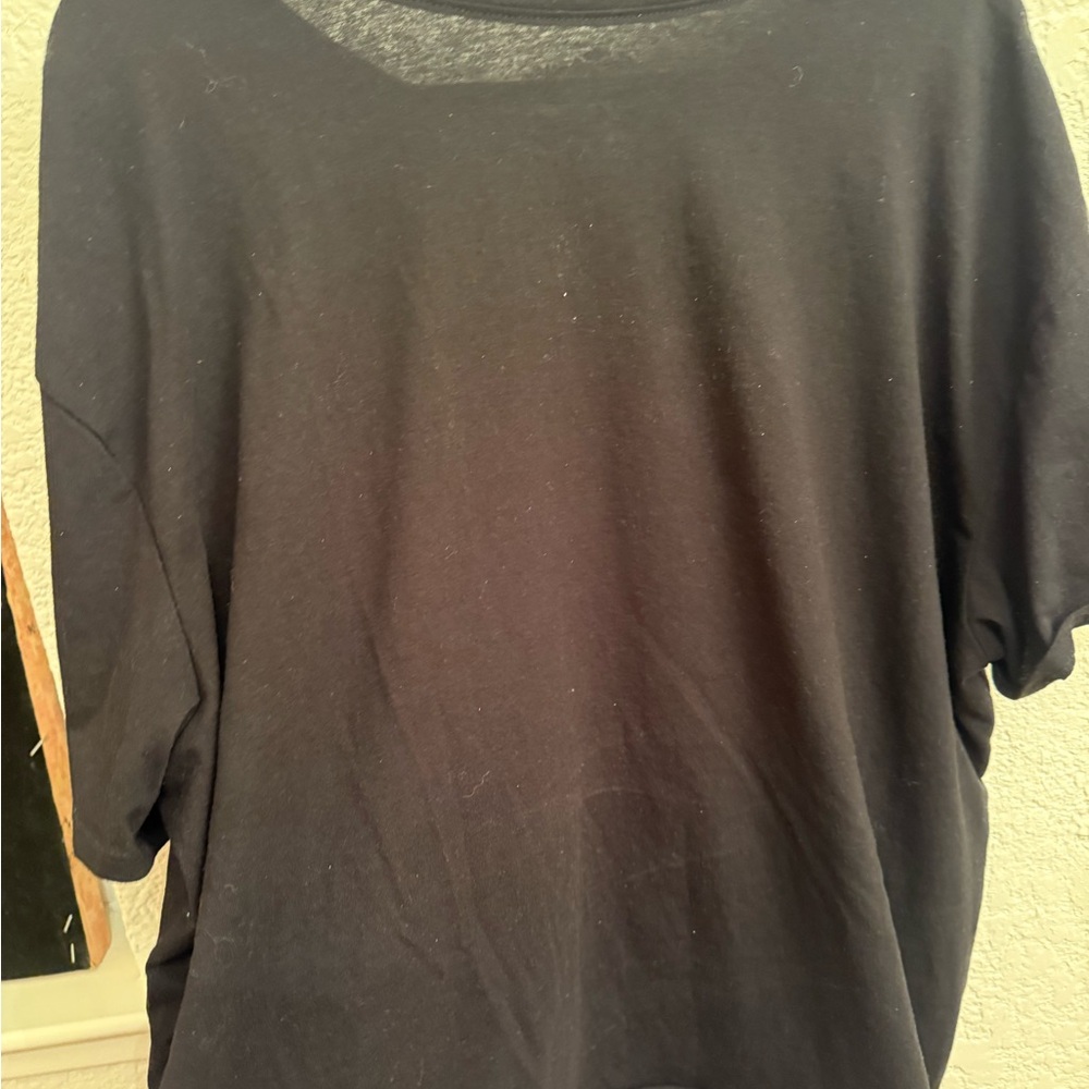 T-Shirt  Music  Glam Rock Rolling Stones Black Graphic Rhinestone. Glam and Edgy - Picture 13 of 16